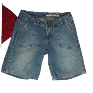 Y2K DKNY JEANS Vintage Light Wash Denim Shorts